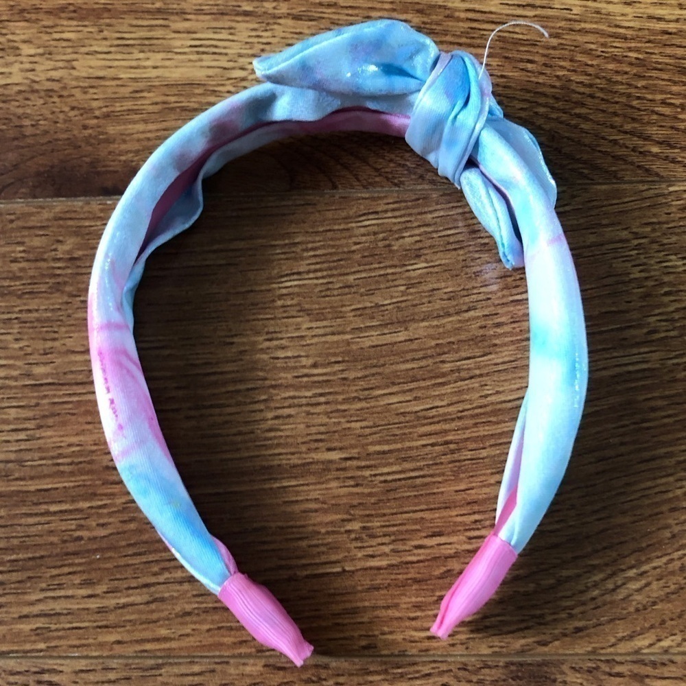 pastel rainbow headband